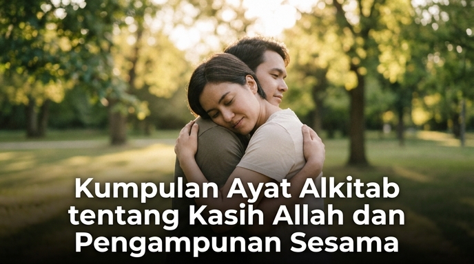 Kumpulan Ayat Alkitab tentang Kasih Allah dan Pengampunan Sesama