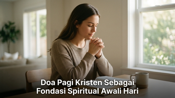 Doa Pagi Kristen Sebagai Fondasi Spiritual Awali Hari