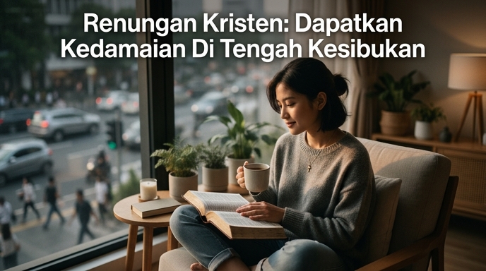 Renungan Kristen: Dapatkan Kedamaian Di Tengah Kesibukan