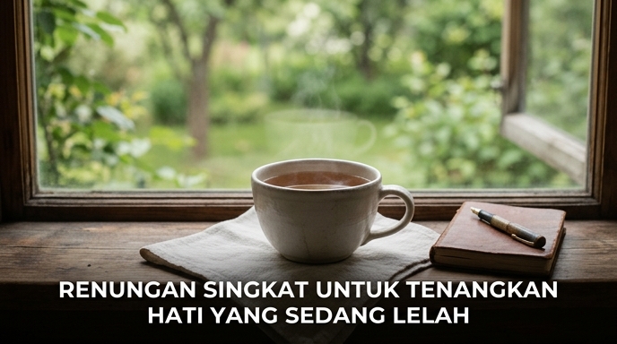 Renungan Singkat Untuk Tenangkan Hati Yang Sedang Lelah
